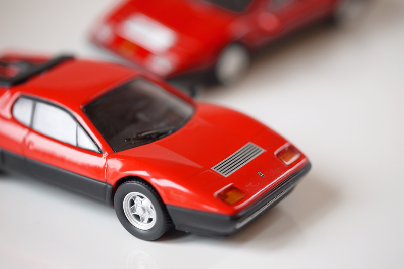 Illustration for article titled Kyosho Ferrari 7 1/64 #15 - Project Prancing Horse #15 - 1976 512 BB